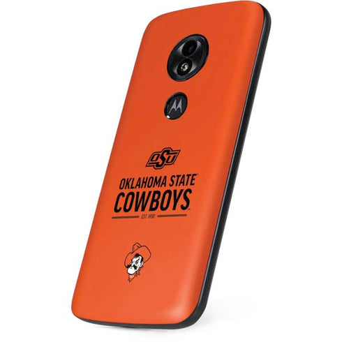 Oklahoma State University OK Cowboys Est 1890 Moto E5 Play Skin